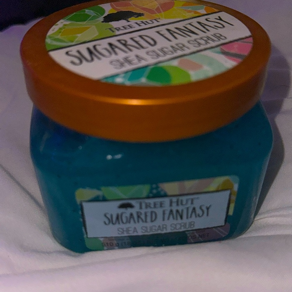 Sugared, fantasy tree, hot sugar, scrub,